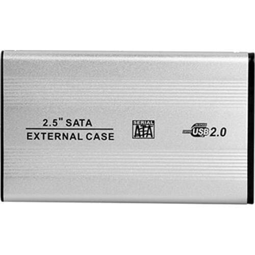 Portable USB 2.0 SATA Enclosure External Case for Notebook Laptop Hard Disk