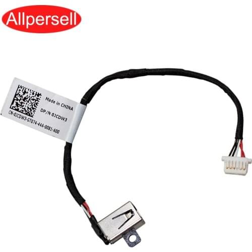 Laptop DC power Socket Connector Cable For DELL Inspiron 11 3147 3000 3157 0JCDW3 Power jack