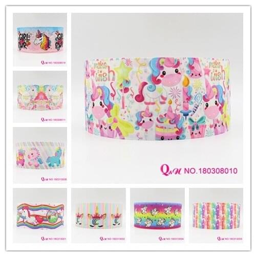 Q&N ribbon 16mm 22mm 25mm 38mm 50mm 75mm hockey printed grosgrain ribbon webbing 50yards/roll for hair tie free shipping