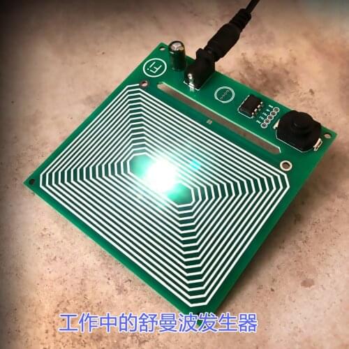 USB Multi Mode Shuman Wave Generator Stc15f101w Minimum System PCB Coil Antenna