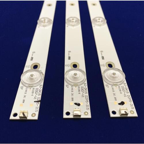 1set=3pcs LBM320P0701-FC-2 LED backlight strips32PFK4309-TPV-TPT315B5 32PFK4309 32PHS5301 TPT315B5 LB-F3528-GJX320307-H 32E200E