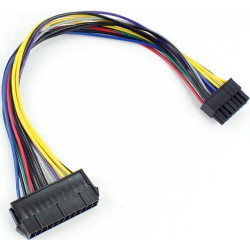 24Pin 24P to 14Pin ATX Power Supply Cord Adapter cable for Lenovo IBM Dell H81 B75 A75 PC Desktop Motherboard Mainboard