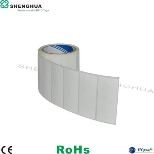 50pcs/pack Very Convenient PET Waterproof RFID Adhesive Tags UHF Passive Labels Sticker