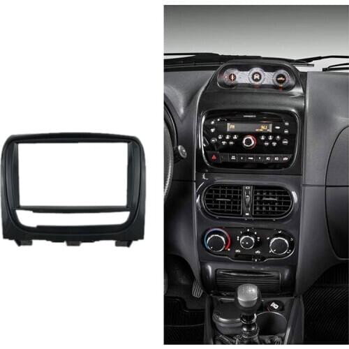 AU04 -Double Din Car Radio Fascia for FIAT STRADA DVD Panel Refitting Car Kit Audio Frame