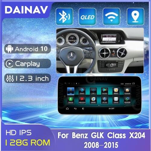10.25" Android 10 Car Radio Multimedia Player GPS Navigation for Mercedes Benz GLK Class X204 2008-2015 CarPlay stereo auto