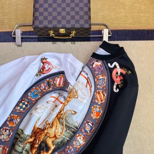 White Streetwear Women Loose Sweatshirt Hooded Casual Print Hoodies Fashion Horse Plus Size Women/Men XXXL Tops Dropshipping