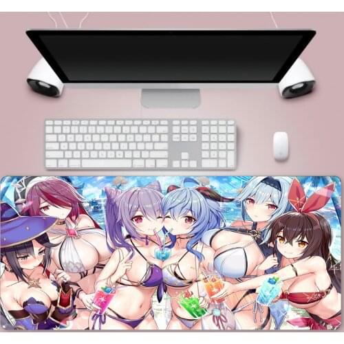 Large XXL Office Computer Desk Pad Desktop Keyboard Large Mouse Pad Leather Notebook Computer Pad Desk Anti-Slip Pad Gamer Mouse