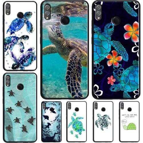 Ocean Sea Turtle Case For Huawei Nova 5T Y6 Y7 Y9 2019 Honor 20 Pro 9 10 Lite 10i 7X 8X 9X 7A 8A 8C V20