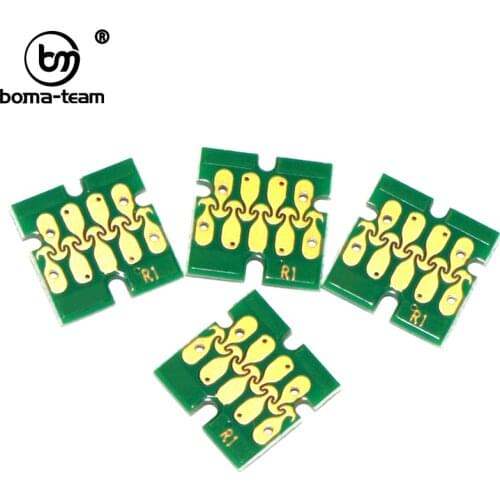 F6200 F9200 F6000 F6070 F6270 F7000 F7100 F7170 F7200 F9330 F9370 Printers Ink Chips For Epson T7411 T7412 T7413 T7414 KCMY
