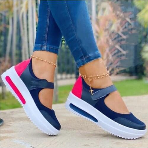 Spring Autumn Women Sneakers Lace-Up Platform Sports Shoes for Ladies Breathable Sneakers Leopard Print Womens Vulcanize Shoes