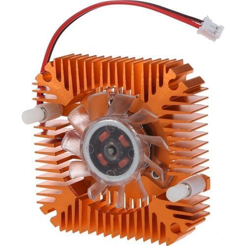 PC Computer Laptop CPU VGA Video Card 55mm Cooler Cooling Fan Heatsink for video card Mini Cooling Fan radiator For Dropshippin