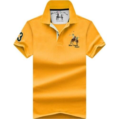 Men Cotton Polo Shirts Good Quality Male Fit Short Sleeve T-shirts New Summer Man Formal Wear Business Casual Polo Shirts 4XL