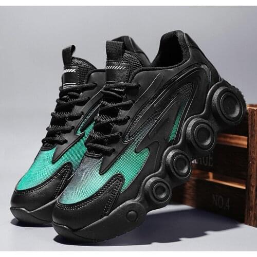 Mens Casual Sneakers Autumn Leather Sport Shoes Comfortable Men Walking Shoes Zapatillas Hombre