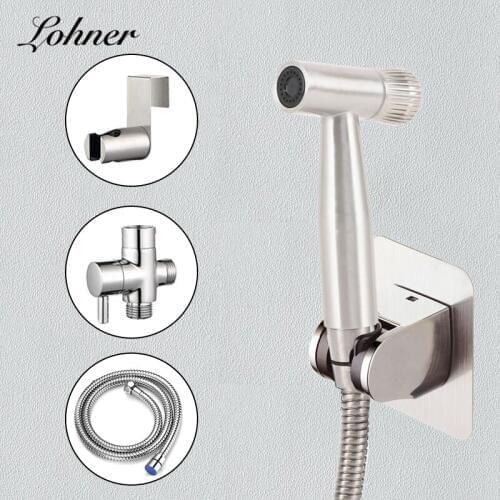 Toilet Bidet Attachment Japones Sprayer Kit Banheiro Douchette Wc Musulman Toilettes Accessoires Shower Spray Anal Temizleme