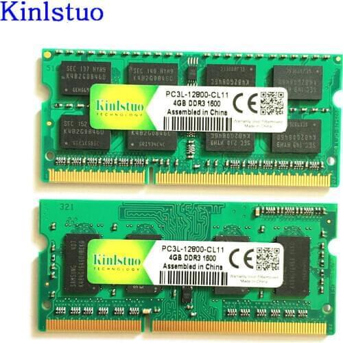 Kinlstuo Ram DDR3 4GB 8GB 1600MHz 1333 memoria Notebook RAM 204Pin Laptop Memory New Dimm stand by AMD/intel