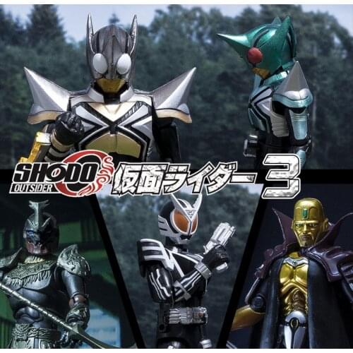 Bandai Genuine CANDY TOY Shodo Outsider Kamen Rider Delta Punch Hopper Dark Kabuto Action Figure Ornaments Toys Gifts