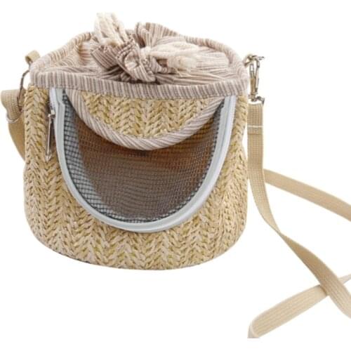 Portable Small Pet Carrier Breathable Outdoor Travel Hedgehog Hamsters Carrying Storage Shoulder Bag Sleeping Pouch Wholesalse