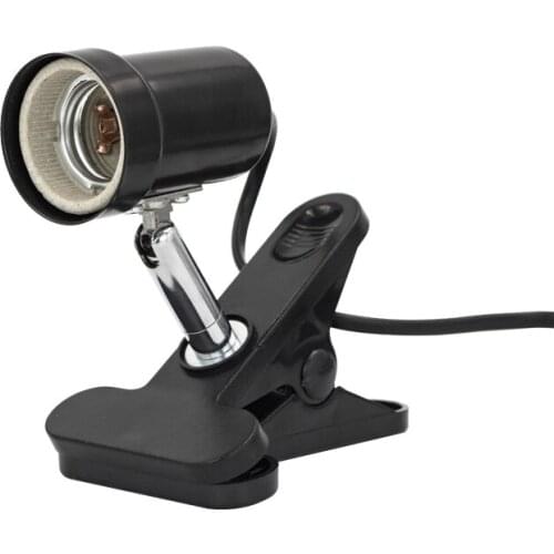 360 Degrees Rotation Reptile Lamp Stand Adjustable Heating Lamp Holder Turtle Lizard Basking Lamp Lighting Socket lamps Stand