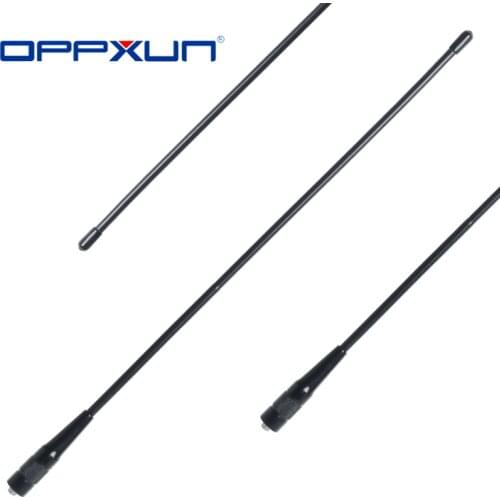 High Gain RHD-771 Walkie Talkie Antenna SMA- F VHF/UHF Dual Band 39cm For Baofeng UV5R UV-82 Bf-888S H-777 Ham Radio Transceiver