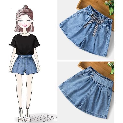 Special Offer Girls Jeans Shorts Summer 2019 New Korean Children Loose Casual Hole Denim Shorts Female Kids Cute Hot Pants B171