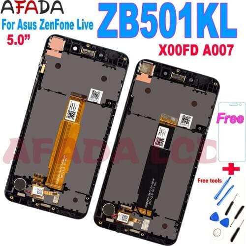 5'' for Asus ZenFone Live ZB501KL X00FD A007 LCD Display Touch Screen Digitizer Assembly Screen Replacement