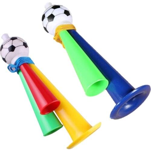 1pcs 3 Tubes Cheering High-pitched Voice Horns Soccer Football Horn Party Carnival Sport Games Vuvuzela Cheerleading Kid Trumpet