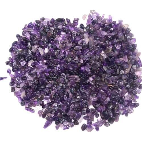 100g/Bag Natural Quartz Crystal Rock Gravel amethyst Stones crystal aquarium For Fish Tank Aquarium Garden Decoration aquarium
