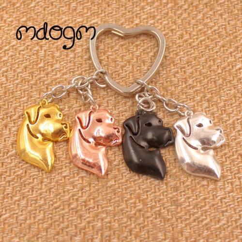 2021 Dogo Argentina Dog Animal Purse Handbag Charm Handmade Pendant Keychain For Bag Car Women Men Key Ring Love Jewelry K122