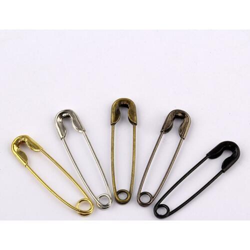 5000 Pieces/Lot Stainless Steel Safety Pins Metal Brooch Badge Jewelry Safety Pin Craft Findings Sewing Accessories