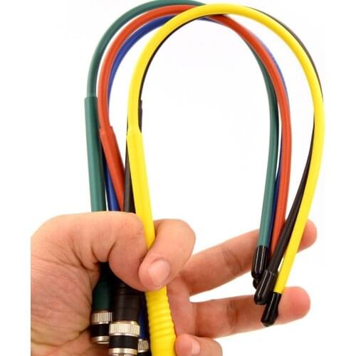 Abree FP405 BNC Walkie Talkie Soft Antenna Dual Band VHF/UHF 144/430MHz High Gain for Icom Motorola Baofeng Handheld Radio