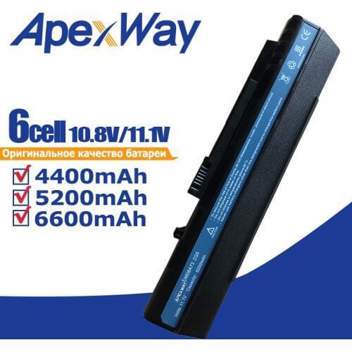 BLACK Battery for AcerLC.BTP00.017 LC.BTP00.043 LC.BTP00.046 UM08A31 UM08A32 UM08A51 UM08A52 UM08A71 UM08A72 UM08A73 UM08A74