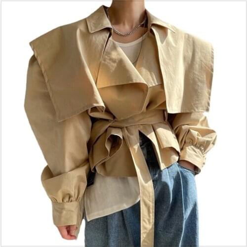 Женские короткие тренчи Aurance China At AliExpress