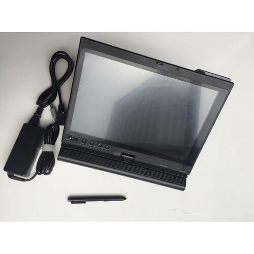 Car diagnostic computer thinkpad x200t pc touch screen ram 4g used choose hdd for mb star c4 c5 for bmw icom with battery