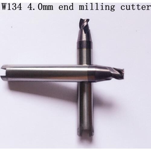 One piece W134 end milling cutter carbide 4.0mm D723062ZB drills 33.134.C00 for SILCA TRIAX key cutting machines