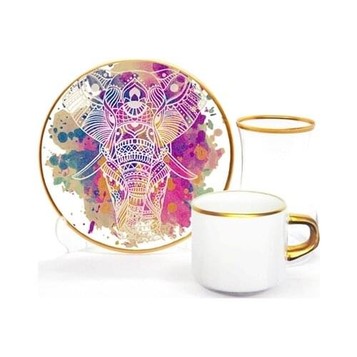 Drop Focus Tea Coffee Set 18 Pieces India