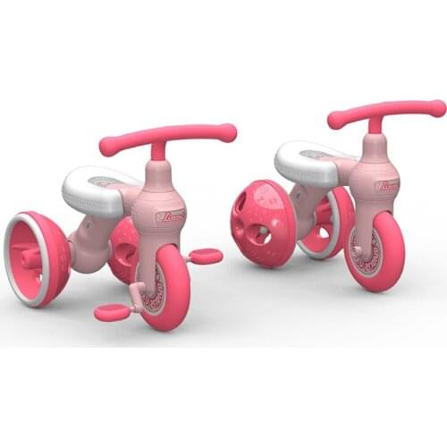 Childrens balance scooter, multi-function scooter, three-in-one walker, pedal bicycle, tricycle