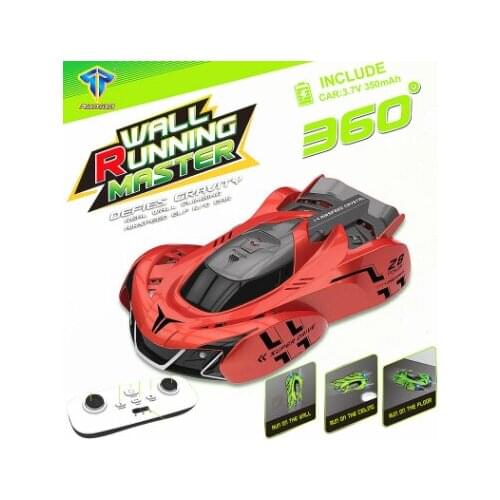 2.4G Remote Control Toy Car Wall Climbing RC Racing Toys Climb Rotating Stunt Model Christmas Gift for Kids