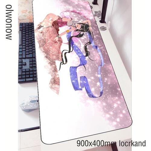 DanMachi mouse pad home gamer cute 90x40cm notbook mouse mat gaming mousepad Popular pad mouse desk padmouse mats