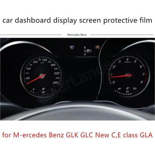 Best quality for M-ercedes B-enz GLK GLC New C E class GLA dashboard modified car sticker film protective decoration