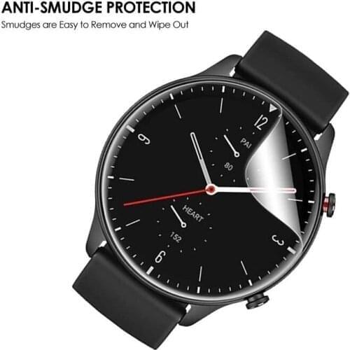 2Pcs 9H Premium TPU Soft Film For Samsung Galaxy Watch 3 41MM & 45MM Smartwatch Screen Protector Film Accessories