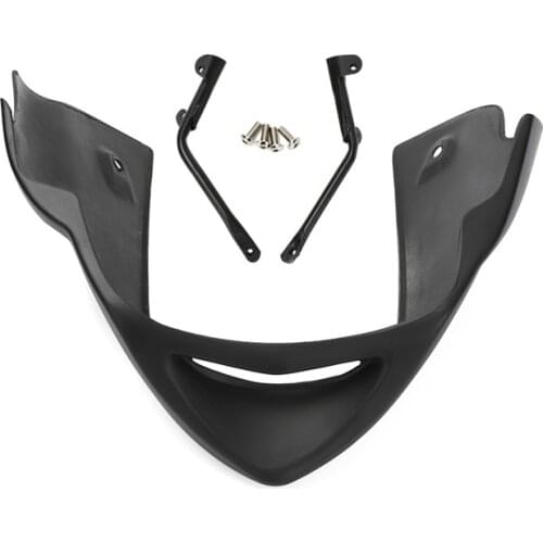 Matte Black Belly Pan Lower Fairing Bug Spoiler Cover For Yamaha FZ6 Fazer 600 S2 2004 - 2010 2009 2008 2007 2006 2005