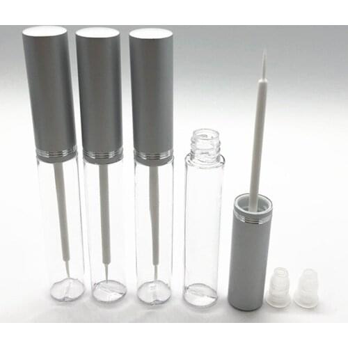 Wholesale 5ml Eyeliner Tubes Bottles False Eyelash Glue Empty Bottle VE Oil Growth Fluid Bottles Aluminum Cap Eye Makeup Package