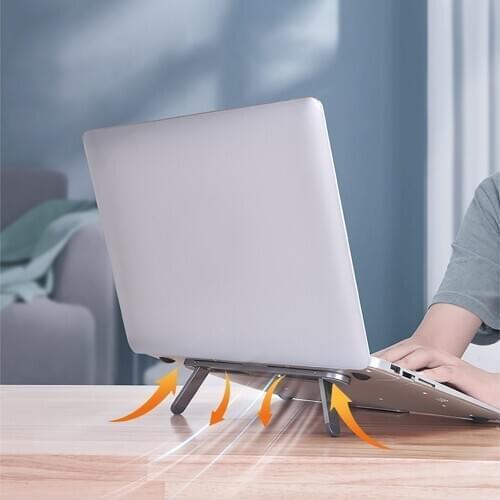 Portable Laptop Stand Foldable Support Base Notebook Stand Holder For Laptop Computer Cooling Bracket Riser Dropshipping