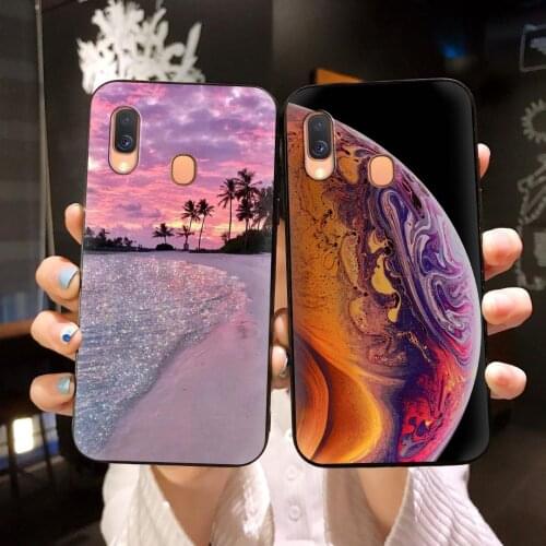 Powerbank Anti-knock Phone Case For Samsung Galaxy A40/SM-A405FN/DS Fashion Design TPU Soft Case