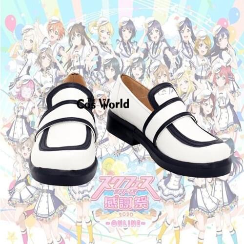 Love Live Sunshine Nijigasaki School Idol Thanks Giving Festival 2020 ONLINE All Stars Customize Anime Cosplay Flat Shoes