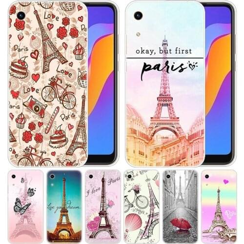 Luxury Silicone Case Paris Eiffel tower France for Huawei Honor 9X 8A 7A 20 Pro 7X 8X 7S 8S 8 9 10 Lite View 20 20i 10i Play