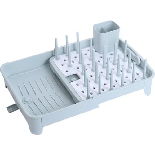 Big deal Kitchen Compact Modern Frame Dish Drainers Dish Rack with Utensil Holder for Kitchen Countertop