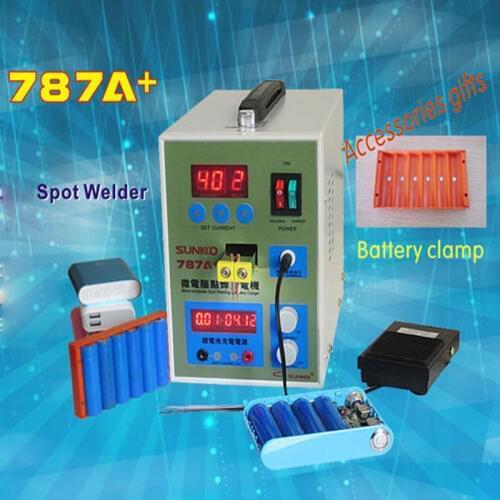 1pc 787A+MCU Battery Spot Welder machine Welding Machine Applicable Notebook and Phone Battery Precision Welding Pedal