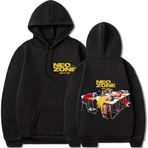 Kpop Nct 127 Neo Zone Album Hoodies Women Fashion Streetwear Harajuku Casual Winter Sweatshirts Couple Clothes