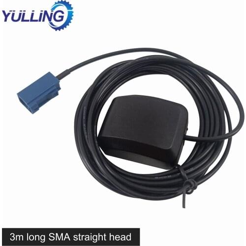 YULLING GPS Antenna Receiver Fakra MFD2 RNS2 RNS 510 MFD3 RNS-E for VW Golf Passat Benz Audi A3/A4/A6/TT